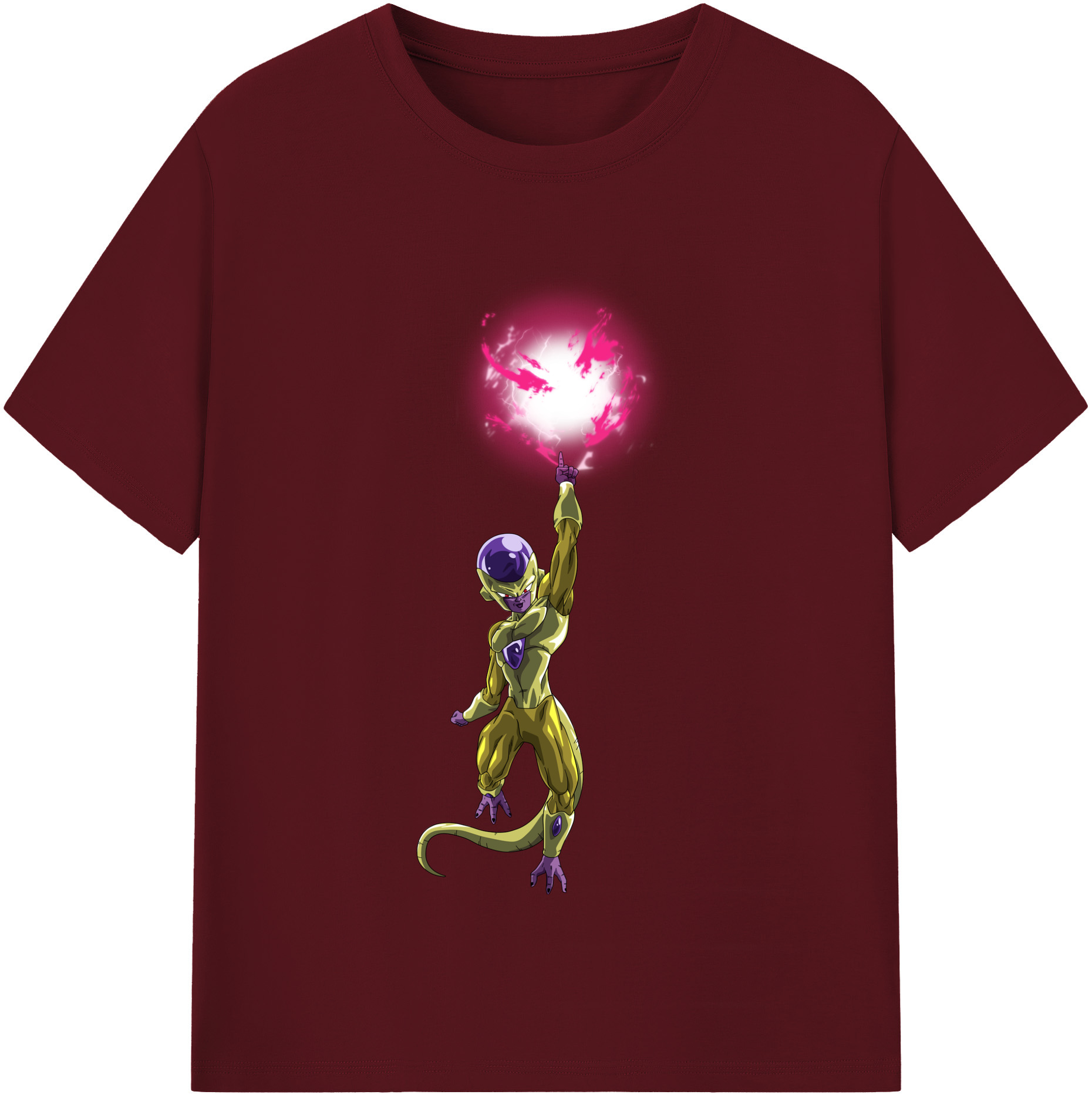 （画像用） ドラゴンボール フリーザ DRAGON BALL Frieza 綿100％半袖Tシャツ（フロントプリント）